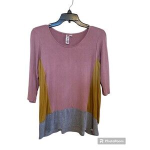 Anthropologie Dolan Left Coast Collection Colorblock Tee Shirt XS